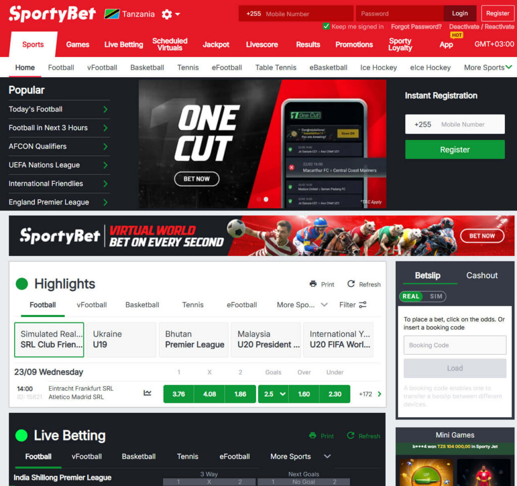SportyBet online